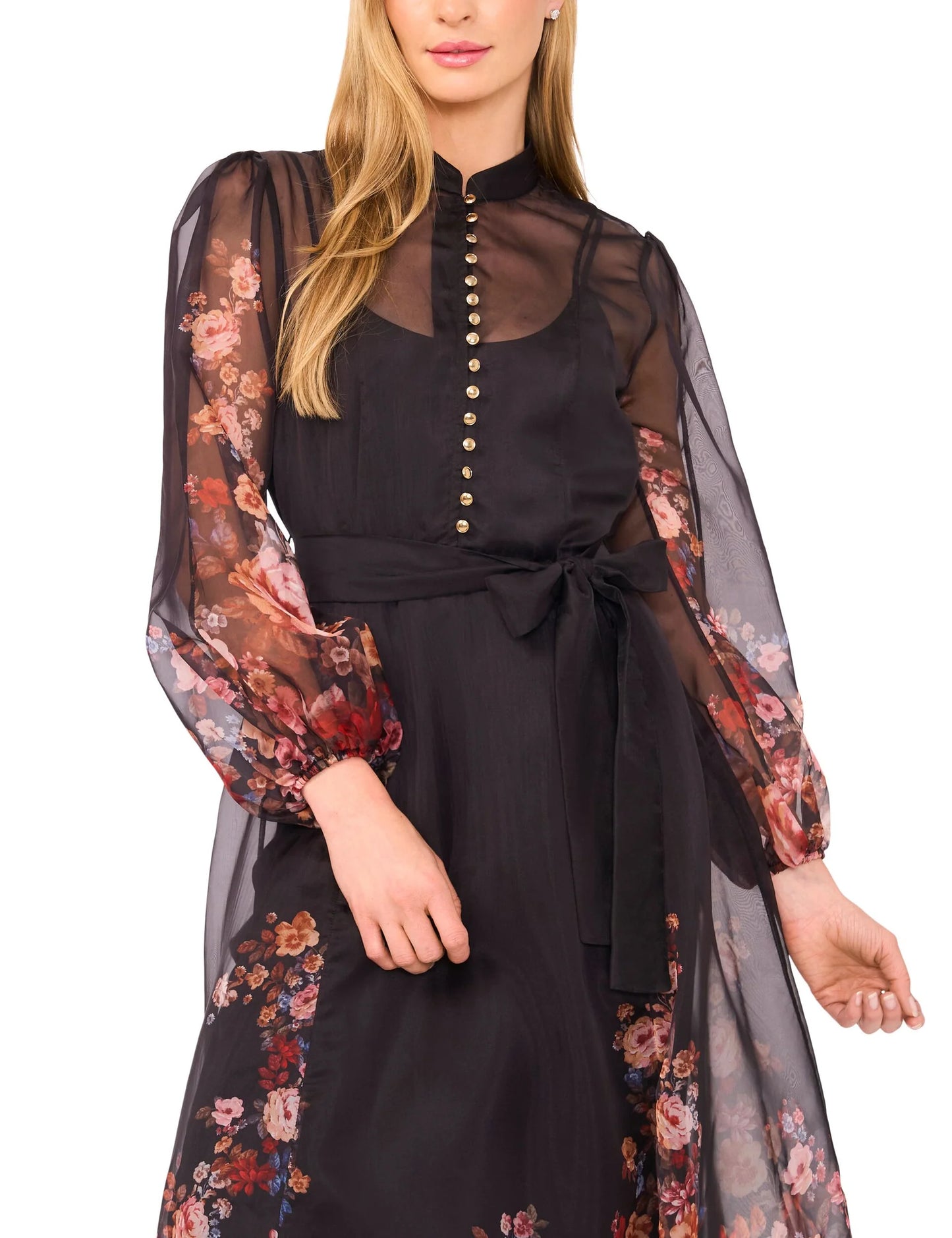 Ted Baker Organza Maxi Dress