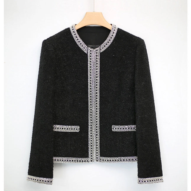 Pearl Knitwear Cardigan For Women Elegant Sweater