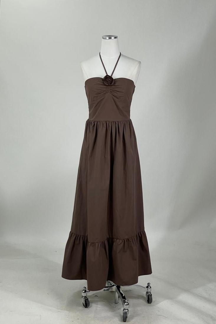 Chocolate Maxi dress