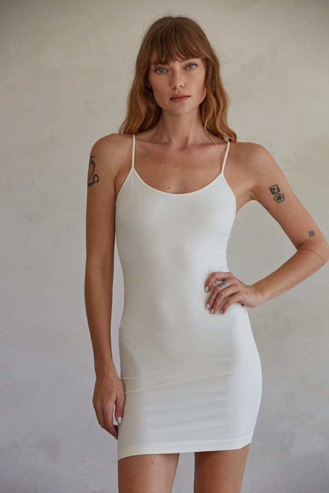 Solid Cami Mini Dress