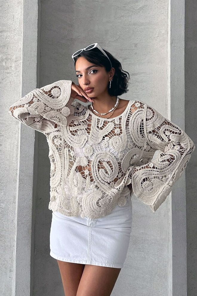 Guipure Blouse