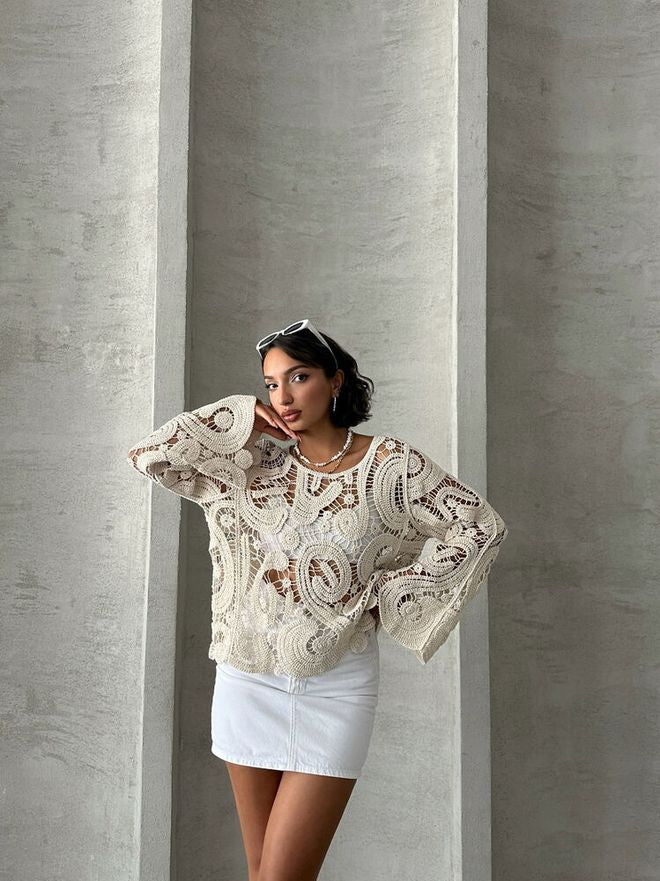 Guipure Blouse