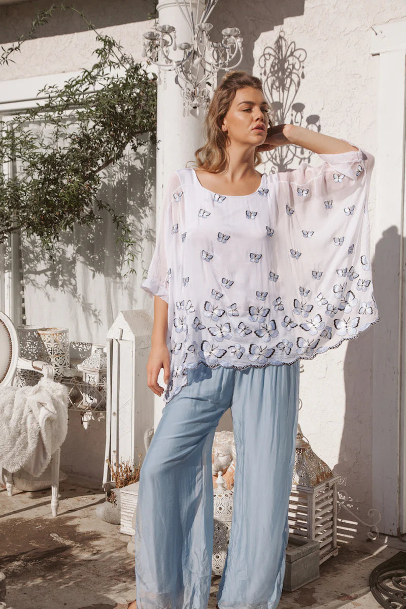 Free silk pant