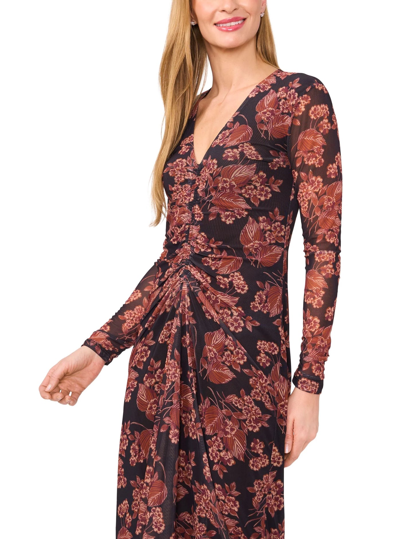 Ted Baker V neck Ruched