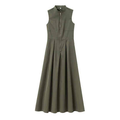 Chic European Style Midi Dress Effortless Elegance