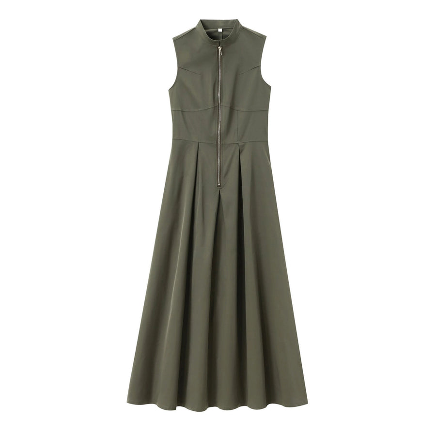 Chic European Style Midi Dress Effortless Elegance