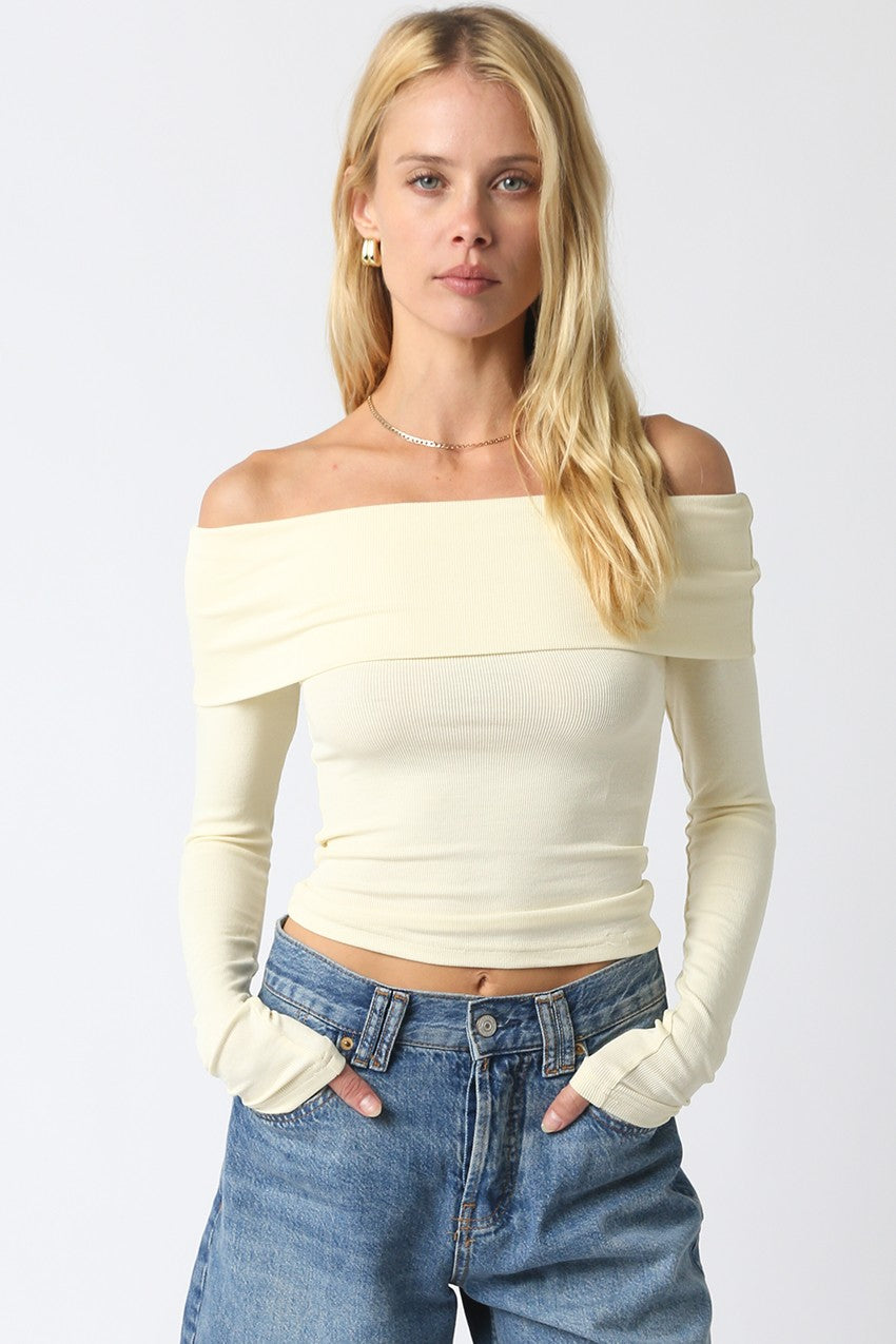 Off Knit Top