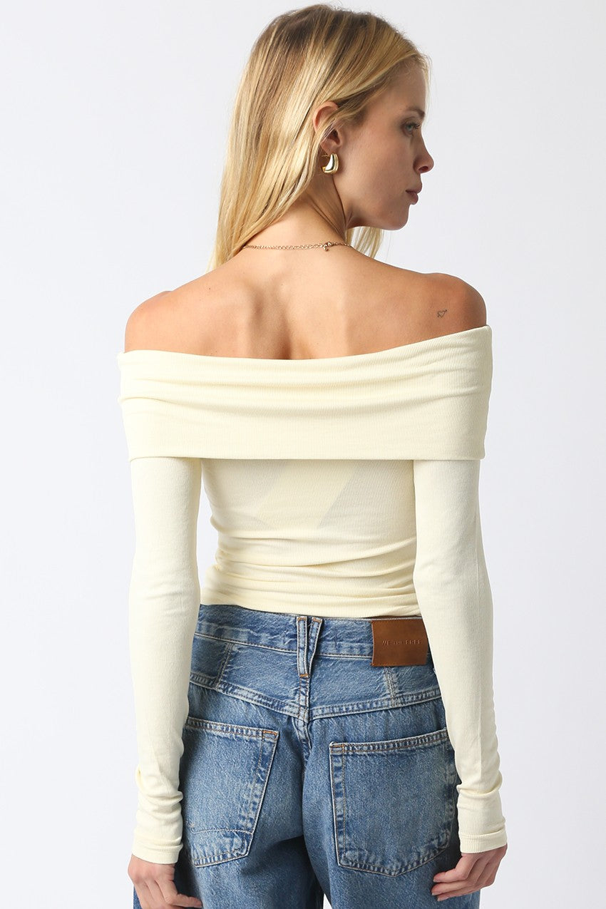 Off Knit Top