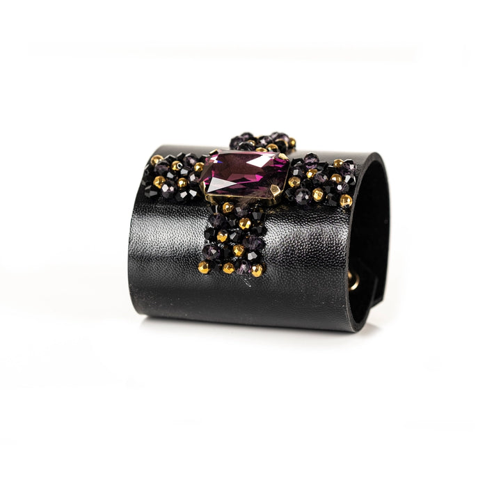 Cross Crystal Cuff