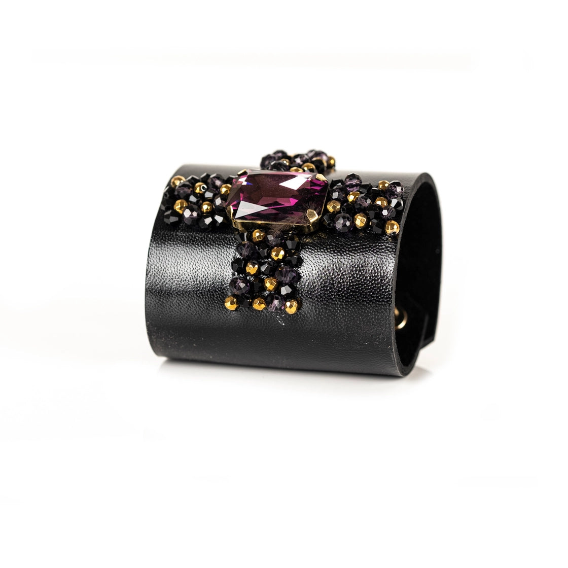 Cross Crystal Cuff