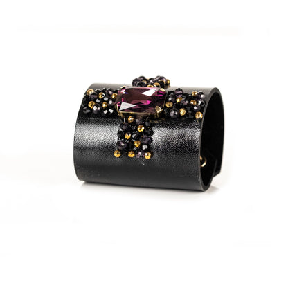 Cross Crystal Cuff