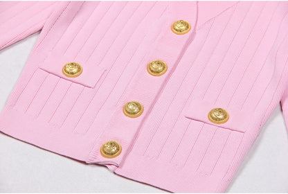 Elegant Knitwear Timeless Style cardigan