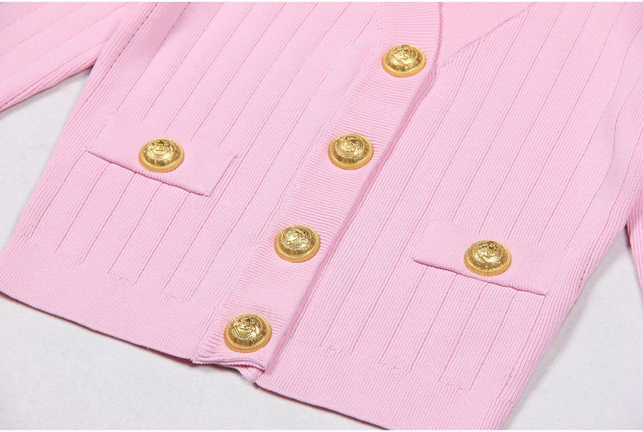 Elegant Knitwear Timeless Style cardigan