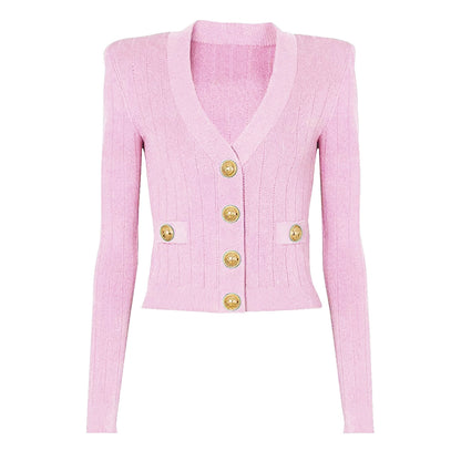 Elegant Knitwear Timeless Style cardigan