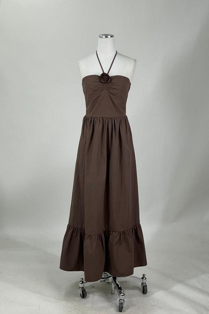 Chocolate Maxi dress