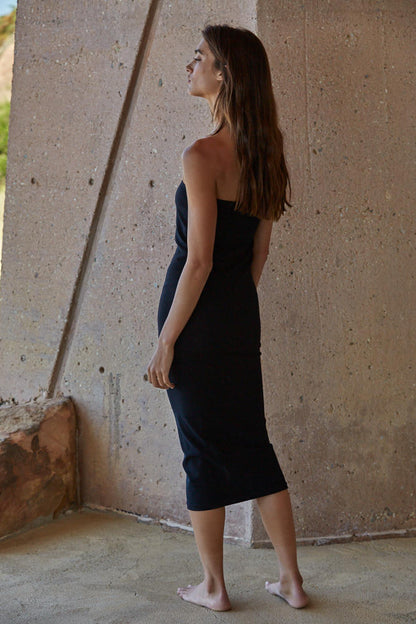 Non-Slip Strapless Midi Slip
