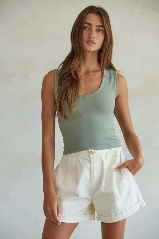 Double Layered Full Length Tank