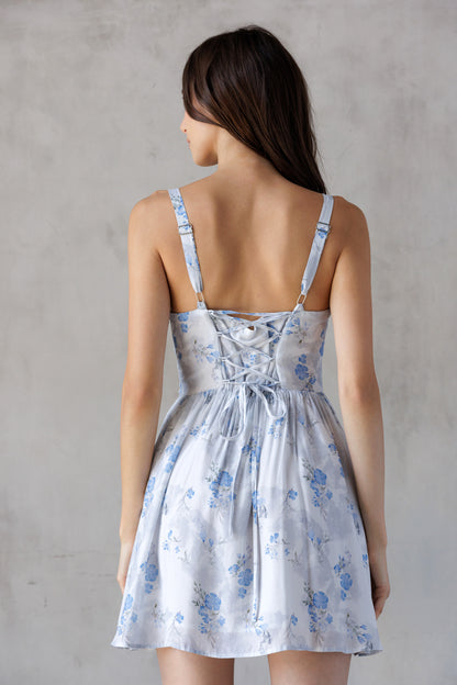 Blue floral
