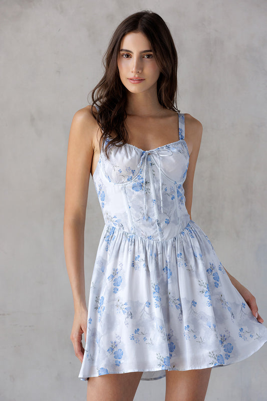 Blue floral