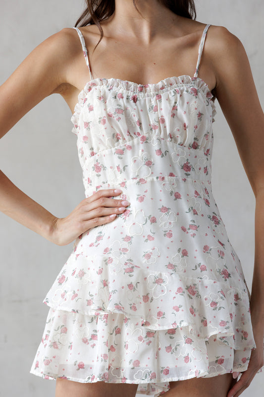 Ivory/Pink Rose