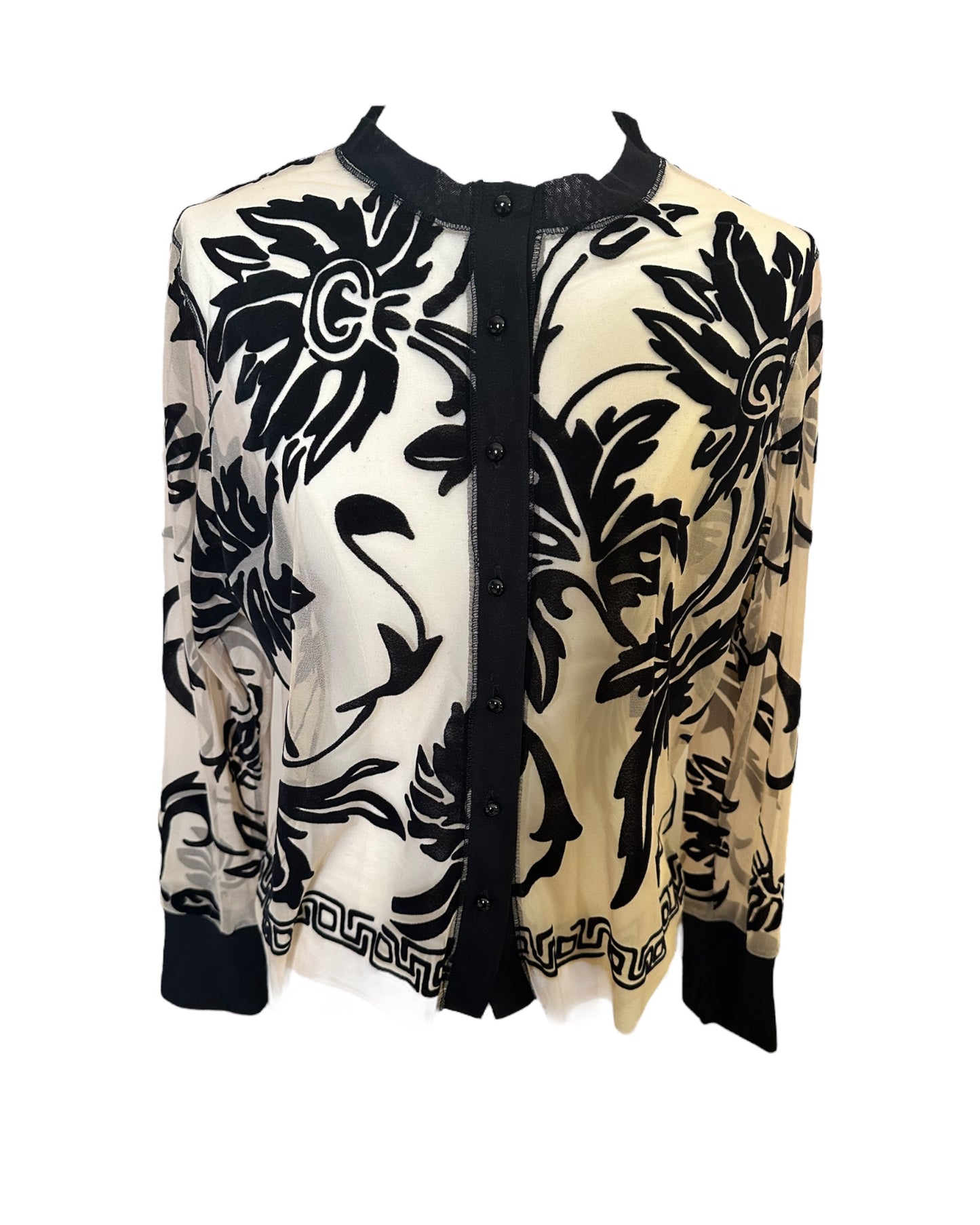 Mesh Cardigan