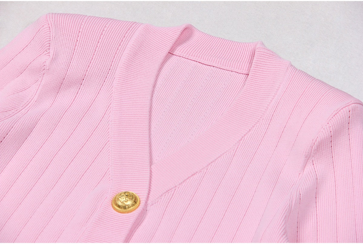 Elegant Knitwear Timeless Style cardigan