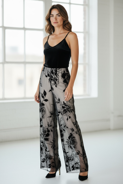 Mesh Pant