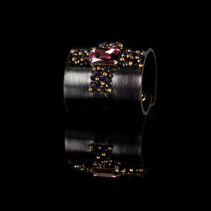 Cross Crystal Cuff