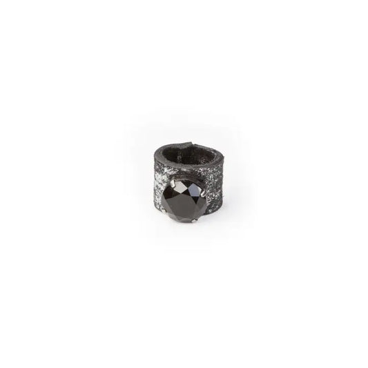 Noir Meteor Crystal Ring