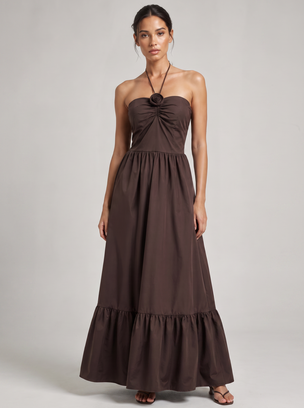 Chocolate Maxi dress