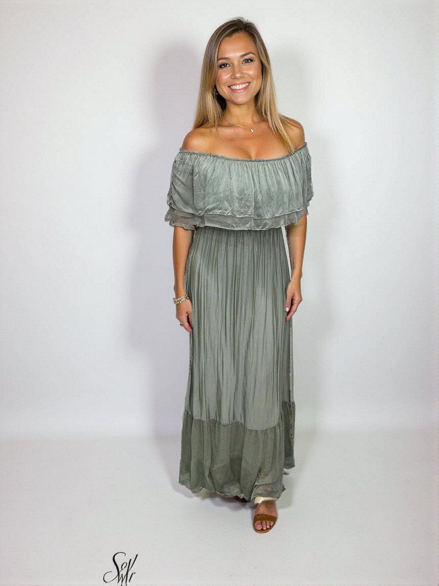Soft Italian Silk overlay