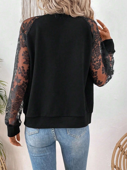Lace Long-Sleeved Jacket