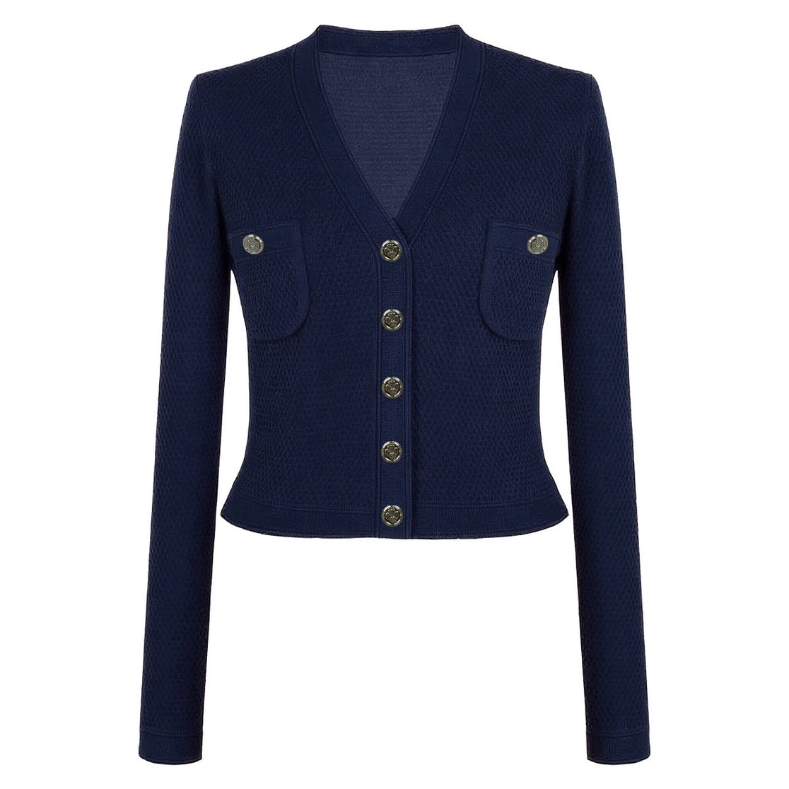 knit crocheted cardigan