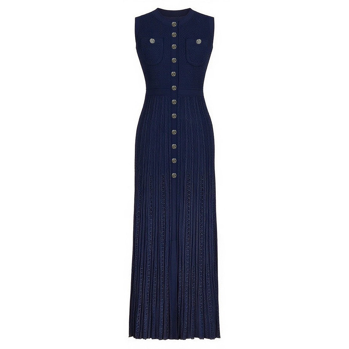 Knit Crocheted Maxi Dress